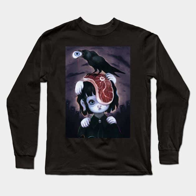 Flesh Long Sleeve T-Shirt by selvagemqt